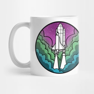 Polysexual Pride Rocket Mug